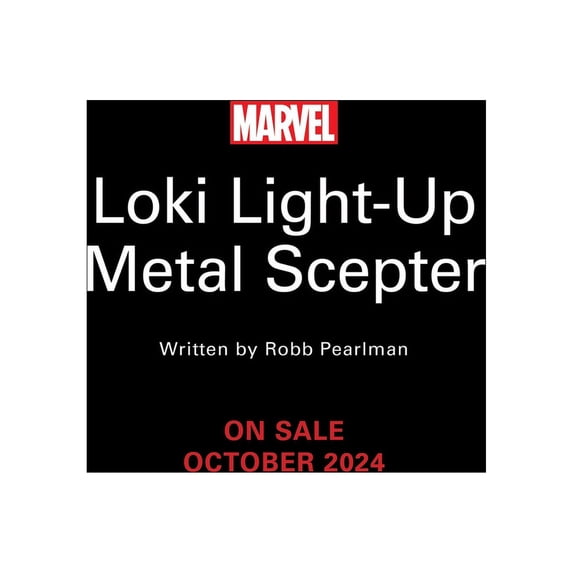 Marvel: Loki Light-Up Metal Scepter (Kit)