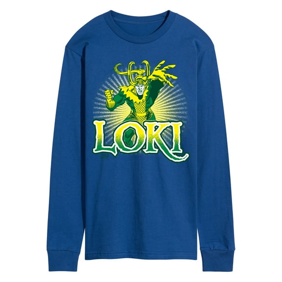 Marvel Loki - Logo - Men's Long Sleeve Graphic T-shirt