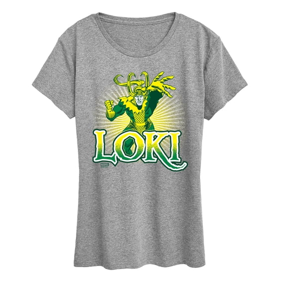 Marvel Loki - Logo - Women's Short Sleeve Graphic T-shirt