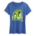 thumbnail image 1 of Marvel Loki - Logo - Women's Short Sleeve Graphic T-shirt, 1 of 5