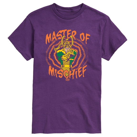 Marvel - Loki Master Of Mischief  - Men's Short Sleeve Graphic T-Shirt