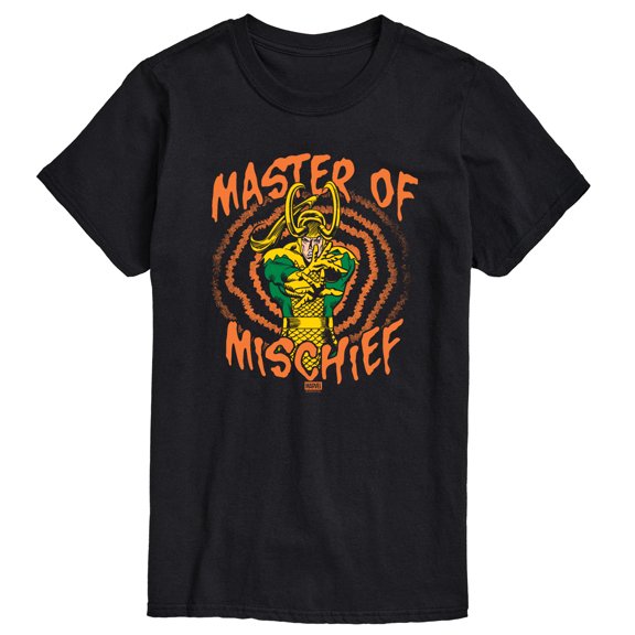 Marvel - Loki Master Of Mischief  - Men's Short Sleeve Graphic T-Shirt