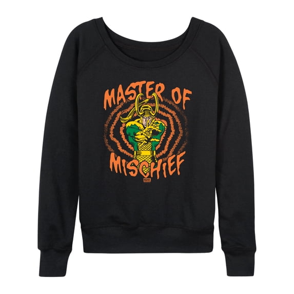 Marvel - Loki Master Of Mischief - Women's French Terry Long Sleeve Shirt