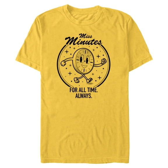 Marvel Loki Miss Minutes For All Time Always Orange - Short Sleeve Blended T-Shirt for Adults - Customized-Yellow