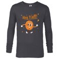 thumbnail image 1 of Marvel Loki Miss Minutes Hey Y'all Retro - Long Sleeve T-Shirt for Men - Customized-Charcoal Heather, 1 of 5