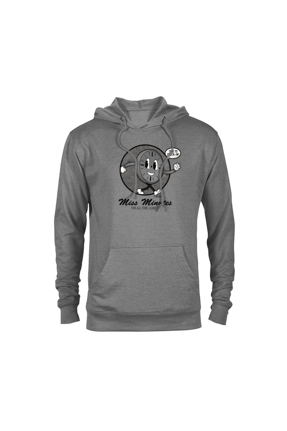 Loki Miss Minutes Time To Check-In Retro - Pullover Hoodie for Adults - Customized-Athletic Heather