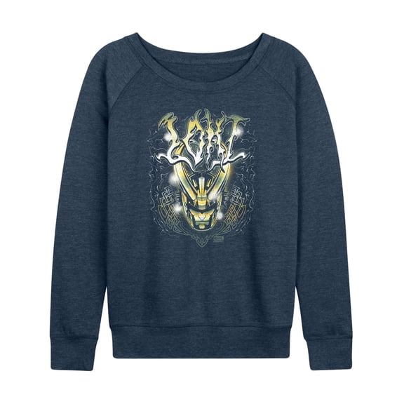 Marvel Loki - Norse Metal - Women's French Terry Long Sleeve Shirt