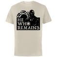 thumbnail image 1 of Marvel Loki Only He Who Remains - Short Sleeve Cotton T-Shirt for Adults - Customized-Natural, 1 of 5