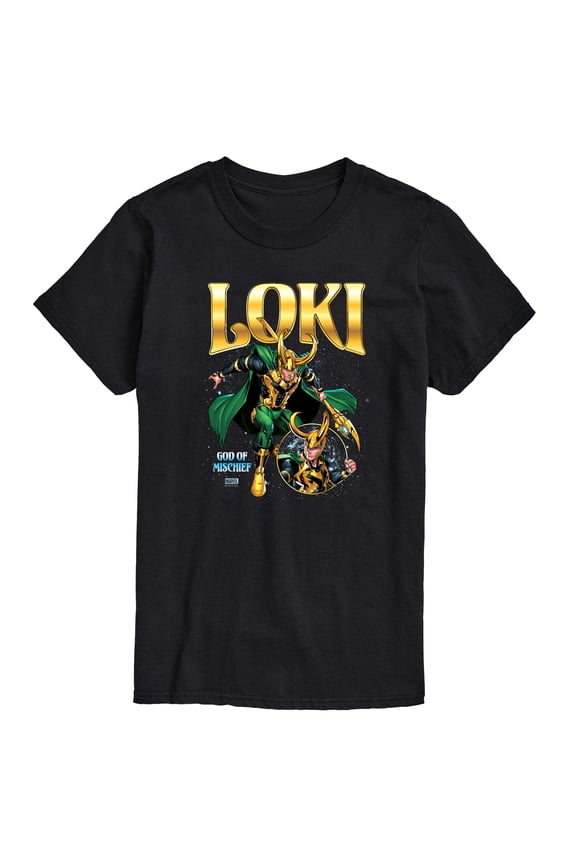 Loki - Portrait - Men's Short Sleeve Graphic T-shirt