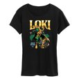thumbnail image 1 of Marvel Loki - Portrait - Women's Short Sleeve Graphic T-shirt, 1 of 5