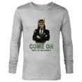 thumbnail image 1 of Marvel Loki President Loki Come On What Did You Expect? - Long Sleeve T-Shirt for Men - Customized-Athletic Heather, 1 of 5