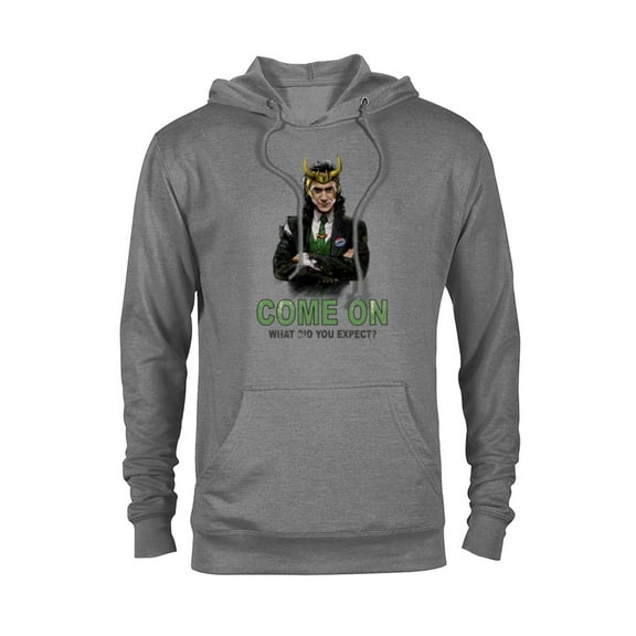 Marvel Loki President Loki Come On What Did You Expect? - Pullover Hoodie for Adults - Customized-Athletic Heather