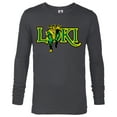 thumbnail image 1 of Marvel Loki Retro Comic - Long Sleeve T-Shirt for Men – Customized-Charcoal Heather, 1 of 5