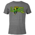 thumbnail image 1 of Marvel Loki Retro Comic - Short Sleeve Blended T-Shirt for Adults – Customized-Dark Heather, 1 of 5