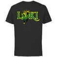 thumbnail image 1 of Marvel Loki Retro Comic - Short Sleeve Cotton T-Shirt for Adults - Customized-Black, 1 of 5