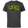thumbnail image 1 of Marvel Loki Retro Comic - Short Sleeve Cotton T-Shirt for Adults - Customized-Charcoal, 1 of 5