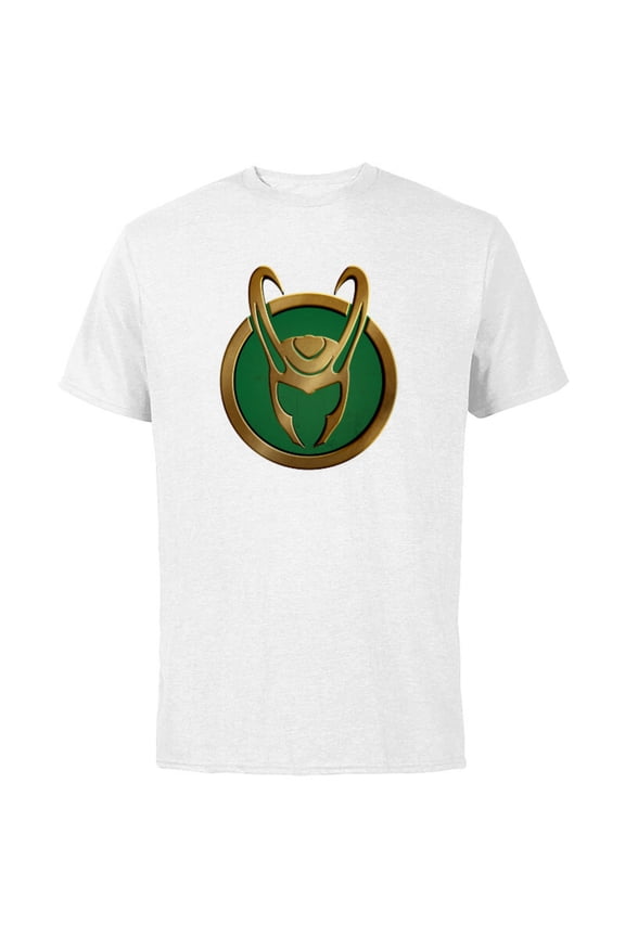 Loki Series Icon - Short Sleeve Cotton T-Shirt for Adults - Customized-White