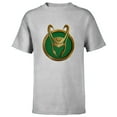 thumbnail image 1 of Marvel Loki Series Icon - Short Sleeve T-Shirt for Kids - Customized-Athletic Heather, 1 of 5