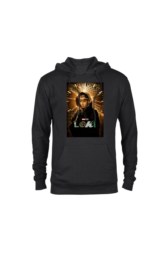 Loki Sylvie Disney+ Character Poster - Pullover Hoodie for Adults - Customized-Black