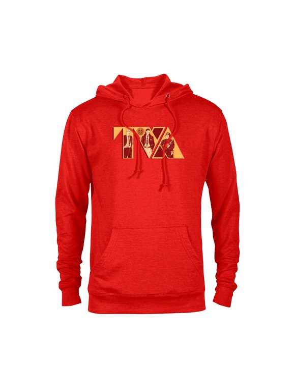 Loki TVA Mobius and Hunter-B15 - Pullover Hoodie for Adults - Customized-Red