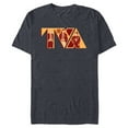 thumbnail image 1 of Marvel Loki TVA Mobius and Hunter-B15 - Short Sleeve Blended T-Shirt for Adults - Customized-Navy Heather, 1 of 5