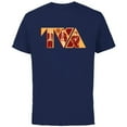 thumbnail image 1 of Marvel Loki TVA Mobius and Hunter-B15 - Short Sleeve Cotton T-Shirt for Adults - Customized-Navy, 1 of 5