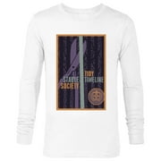Marvel Loki TVA Stable Society Tidy Timeline - Long Sleeve T-Shirt for Men - Customized-White