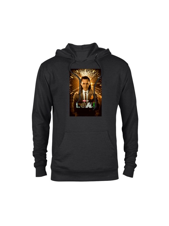 Loki TVA Variant Disney+ Series Poster - Pullover Hoodie for Adults - Customized-Black