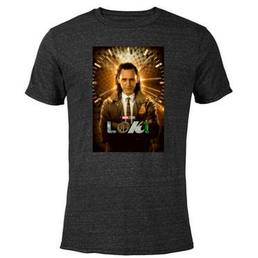 Marvel Loki TVA Variant Disney  Series Poster - Short Sleeve Blended T-Shirt for Adults - Customized-Black