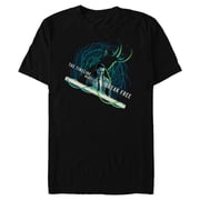 Marvel Loki The Timeline Wants to Break Free - Short Sleeve Blended T-Shirt for Adults - Customized-Black