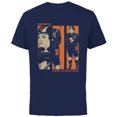 thumbnail image 1 of Marvel Loki Time Hunter-B15 Panels - Short Sleeve Cotton T-Shirt for Adults - Customized-Navy, 1 of 5