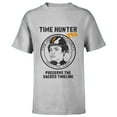 thumbnail image 1 of Marvel Loki Time Hunter-B15 TVA Preserve the Sacred Timeline - Short Sleeve T-Shirt for Kids - Customized-Athletic Heather, 1 of 5