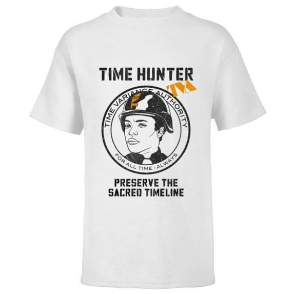 Marvel Loki Time Hunter-B15 TVA Preserve the Sacred Timeline - Short Sleeve T-Shirt for Kids - Customized-White