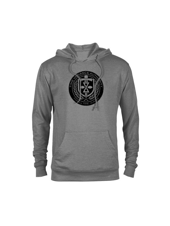 Loki Time Variance Authority Badge - Pullover Hoodie for Adults - Customized-Athletic Heather