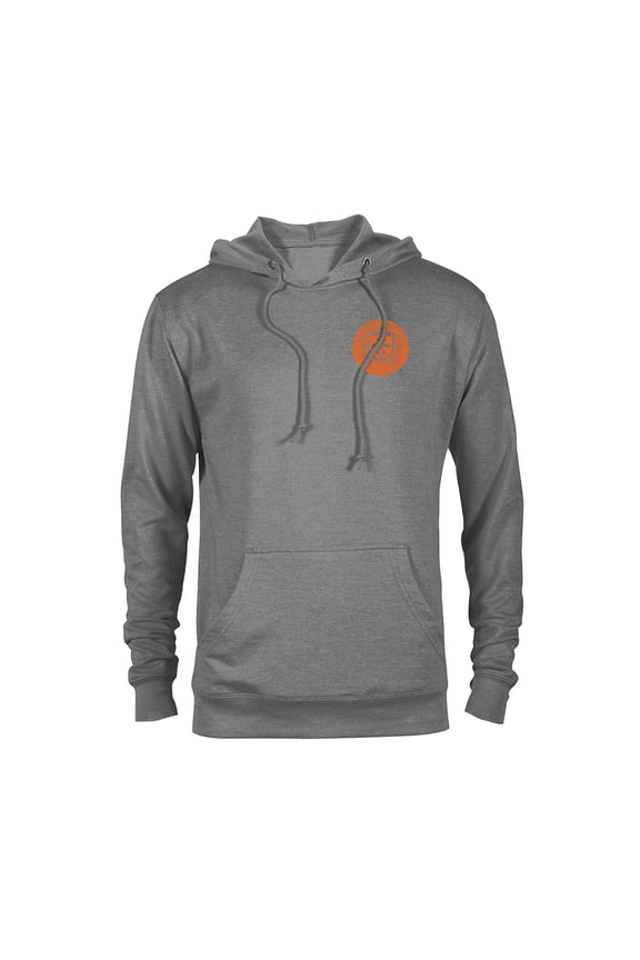 Loki Time Variance Authority Badge Small Print - Pullover Hoodie for Adults - Customized-Athletic Heather