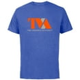 thumbnail image 1 of Marvel Loki Time Variance Authority TVA Logo - Short Sleeve Cotton T-Shirt for Adults - Customized-Royal Heather, 1 of 5