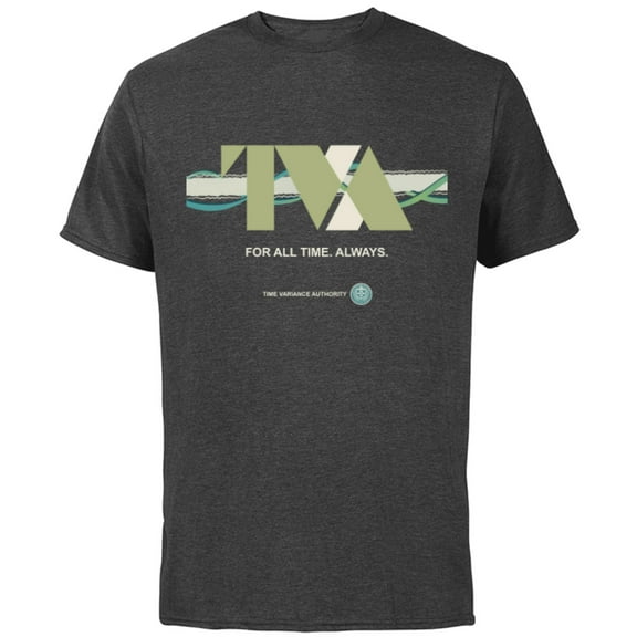 Marvel Loki Time Variance Authority TVA Timeline - Short Sleeve Cotton T-Shirt for Adults - Customized-Charcoal