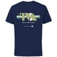 thumbnail image 1 of Marvel Loki Time Variance Authority TVA Timeline - Short Sleeve Cotton T-Shirt for Adults - Customized-Navy, 1 of 5