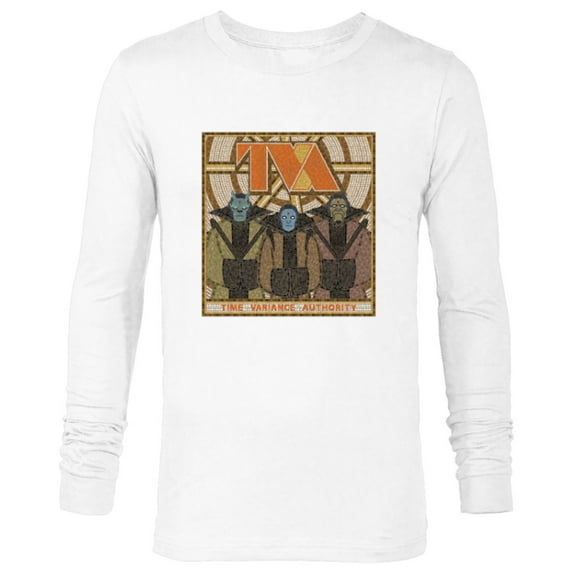 Marvel Loki Time Variance Authority Time-Keepers Mosaic - Long Sleeve T-Shirt for Men - Customized-White