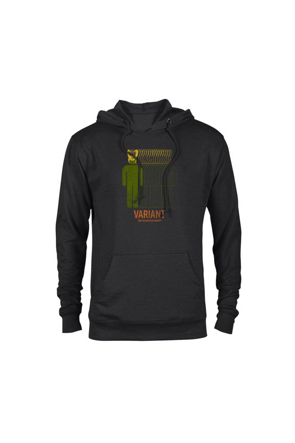 Loki Time Variance Authority Variant Retro - Pullover Hoodie for Adults - Customized-Black