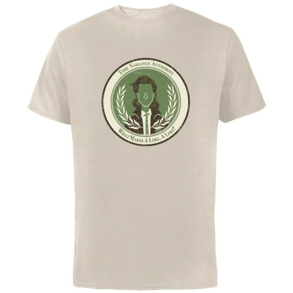 Marvel Loki Time Variance Authority What Makes A Loki - Short Sleeve Cotton T-Shirt for Adults - Customized-Natural