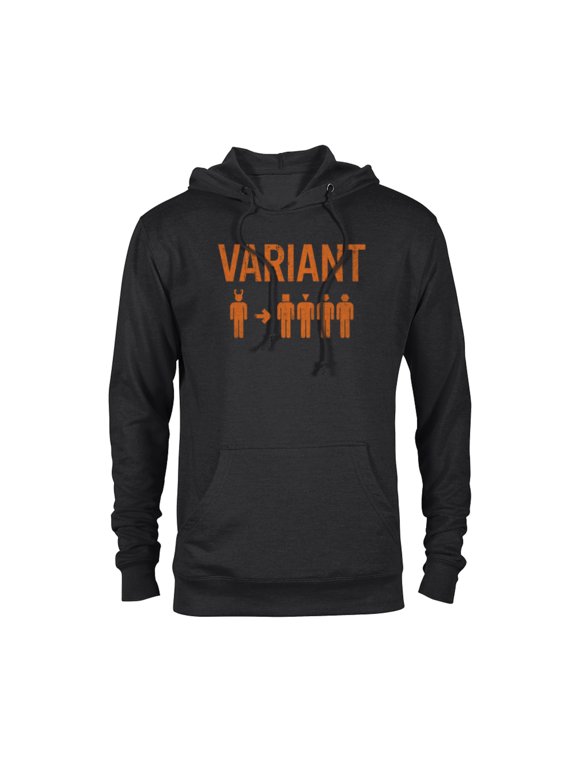 Loki Variant Sign - Pullover Hoodie for Adults - Customized-Black