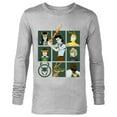 thumbnail image 1 of Marvel Loki Variants Alligator Loki Sylvie Character Grid - Long Sleeve T-Shirt for Men – Customized-Athletic Heather, 1 of 5