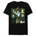 thumbnail image 1 of Marvel Loki Variants Alligator Loki Sylvie Character Grid - Short Sleeve Blended T-Shirt for Adults – Customized-Black, 1 of 5