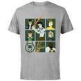 thumbnail image 1 of Marvel Loki Variants Alligator Loki Sylvie Character Grid - Short Sleeve Cotton T-Shirt for Adults - Customized-Athletic Heather, 1 of 5