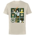 thumbnail image 1 of Marvel Loki Variants Alligator Loki Sylvie Character Grid - Short Sleeve Cotton T-Shirt for Adults - Customized-Natural, 1 of 5