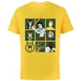 thumbnail image 1 of Marvel Loki Variants Alligator Loki Sylvie Character Grid - Short Sleeve Cotton T-Shirt for Adults - Customized-Yellow, 1 of 5