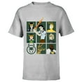 thumbnail image 1 of Marvel Loki Variants Alligator Loki Sylvie Character Grid - Short Sleeve T-Shirt for Kids – Customized-Athletic Heather, 1 of 5