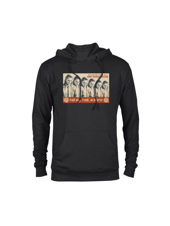 Loki Variants For All Time Always - Pullover Hoodie for Adults - Customized-Black