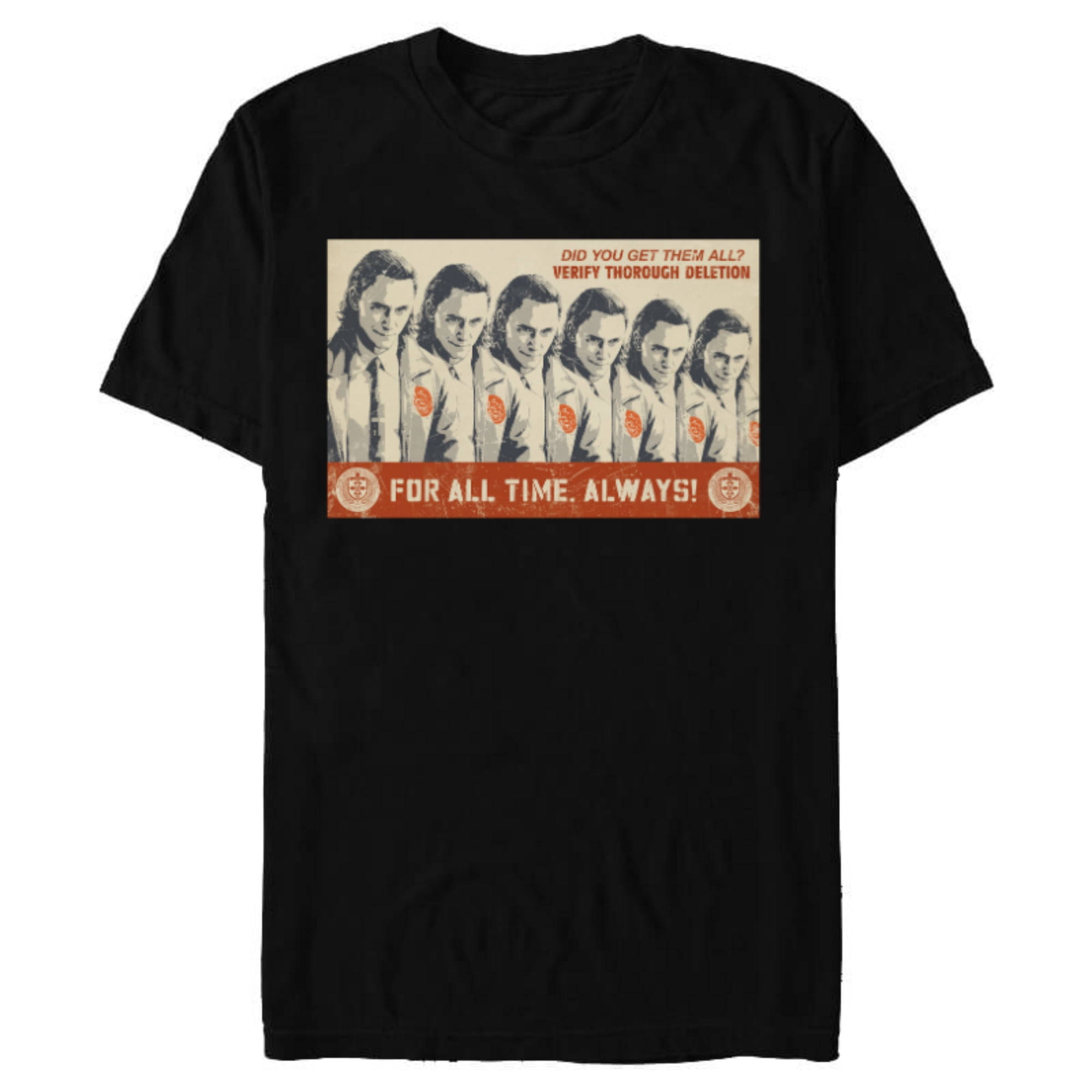 Marvel Loki Variants For All Time Always - Short Sleeve Blended T-Shirt ...